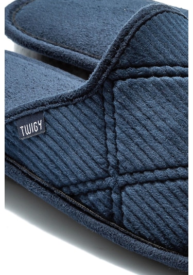 Twigy Roger Erkek Ev Terliği Lacivert 41/46 AA0477 Lacivert