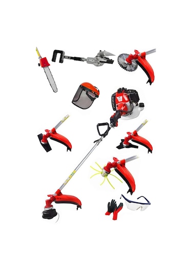 Swazer 7 Süper Set 4X4 Hp 2 T Yan Tipi Benzinli Motorlu Tırpan Ot