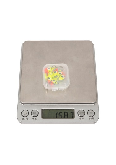 Xiyyadms 10 Adet Yüksek Karbon Çelik Buz Balıkçılığı İğnesi - Renkli Balık Şekli 4 Seçenek