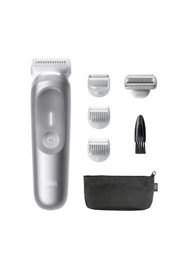 Braun Vücut Tıraş Makinesi Series 7, +6 Aksesuar, Kompakt, Smartlight, Bg7550 90 Dak