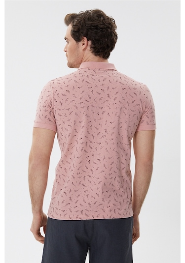 Lee Cooper Bernard Erkek Polo Yaka T Shirt Gül Kurusu 14745 Gül Kurusu Gülkurusu