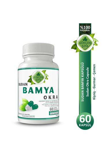 Gökçek Şifa Bamya Kapsül Okra Capsule