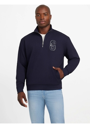 Guess Harris Erkek Lacivert Sweatshirt M5bq18k0552-g7v2 Lacivert Guess Harris Erkek Lacivert Sweatshirt M5bq18k0552-g7v2 Lacivert