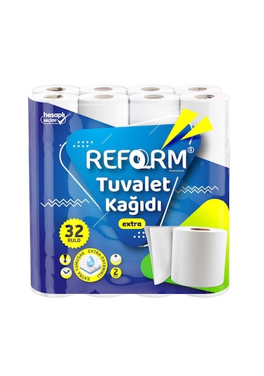 Reform Ev Tipi Tuvalet Kâğıdı 32 Li - 1 Paket