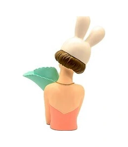 Vazo Maskeli Bayan 35cm