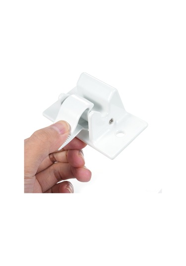 Jeemson Stainless Steel Rv Çadır Alttan Montaj Braketi Beyaz, 65cm Delik Mesafesi, 3104653.005 Oem Uyumlu Beyaz