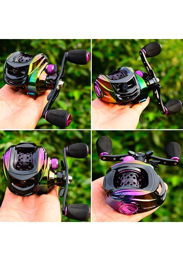 Gajeena Dw130 Metal Mikro Yem Sahte Makinesi Sol El 7.2:1 Diş Oranı 10kg Maksimum Sürtünme 9+1 Yataklı