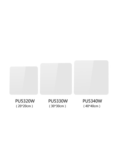 Puluz 20cm Fotoğraf Akrilik Yansıtıcı Ekran Masası Arka Plan Panosu Beyaz