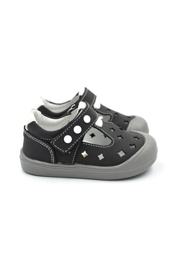 Prego Arzen Ortapedik Termo Kaymaz Taban Cırtlı Çocuk İlk Adım Ayakkabı Füme Füme