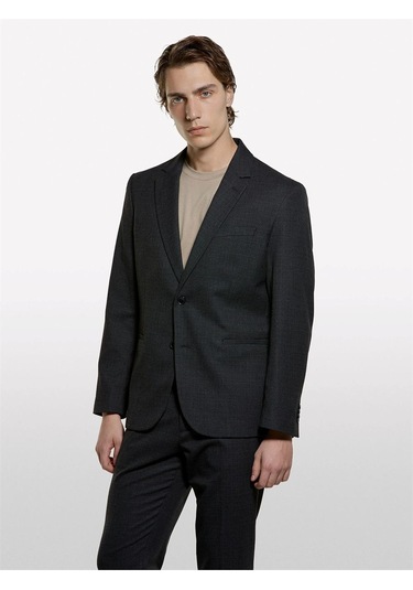 Sisley Viskoz Karışımlı Düğmeli Blazer Ceket Erkek Siyah Ceket - 325a2sddsw02f Sisley Viskoz Karışımlı Düğmeli Blazer Ceket Erkek Siyah Ceket - 325a2sddsw02f
