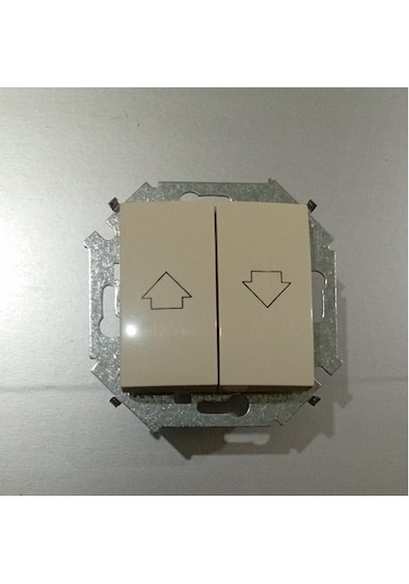 Simon 15 Renkli Jaluzi Kumanda Anahtarı Çerçevesiz