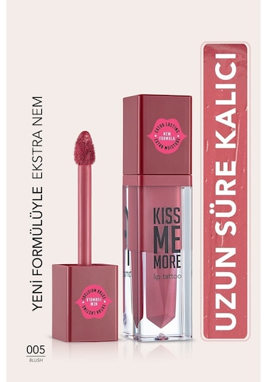 Flormar Uzun Süre Kalıcı Mat Ruj - Kiss Me More-005 Blush-8682536040662