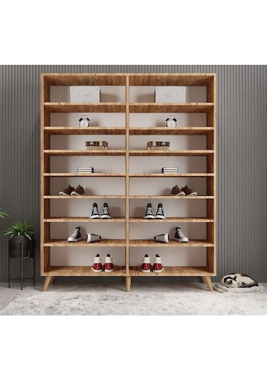 Duke 4 Kapaklı Ayakkabılık Çam 140 Cm M2