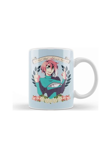 Japanese Animation A Real Bitch Doesn't Need Tits Kupa Bardak Porselen Karışık