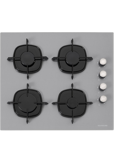 Silverline CS5335S01 - 3457 Soho 60 Gri Cam Ankastre Set