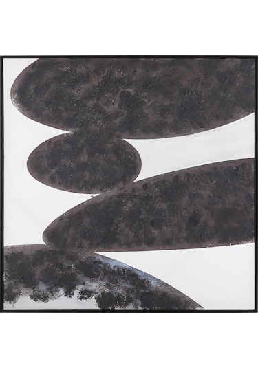 Thaı Stone Iı Çerçeveli Yağlıboya Tablo 100x100 Cm