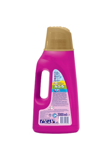 Vanish Kosla Oxi Action Gold Pembe Renkliler için Sıvı Leke Çıkarıcı & Deterjan Güçlendirici 2 L
