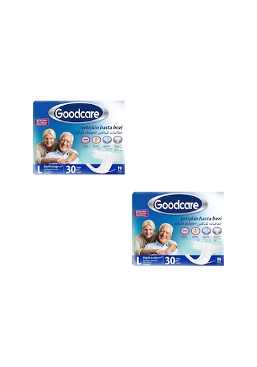 Goodcare Belbantlı Hasta Bezi Large 2 x 30'Lu