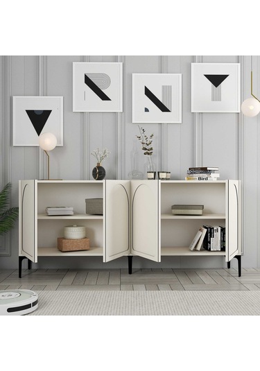 Variant Lyon Konsol - Krem / Siyah