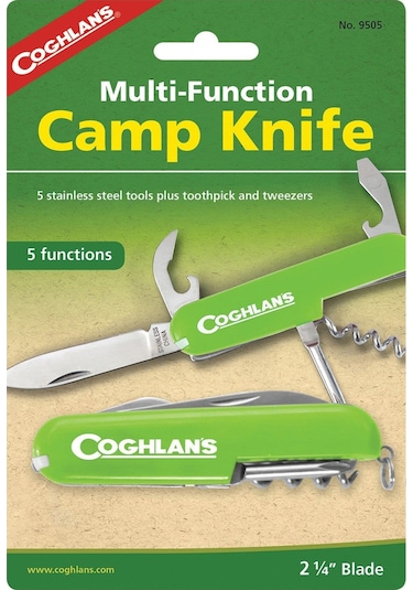 Coghlans C-9505 5 Fonksiyonlu Kamp Çakı Çok Renkli