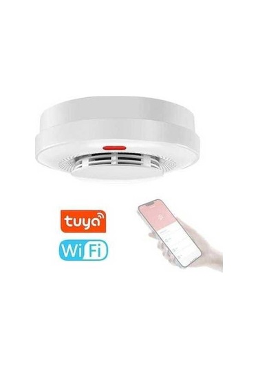 Trendooze Tuya Akıllı Duman Dedektörü: Yüksek Sesli Alarm, Wifi, App Kontrol, 2.4ghz