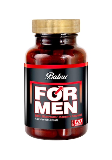 Balen For Men Bitkisel Karışım Formen Erkekler için 120 Kapsül 2 Adet