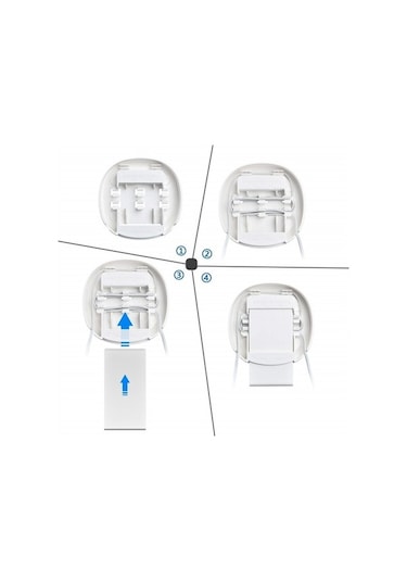 Tongxida Tp-link Deco M4/e4/p9/s7 Yönlendirici Duvar Montaj Kancası Beyaz Beyaz