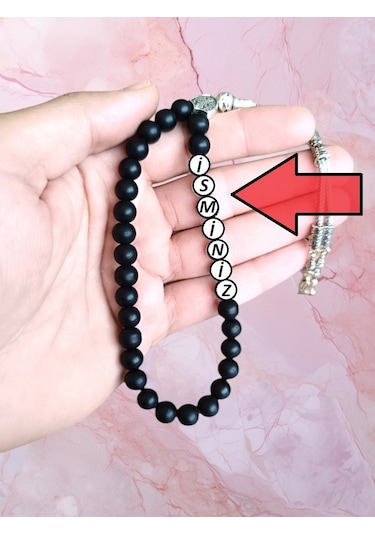 Anemore Collection Ecehan İsmine Özel Tesbih Kişiselleştirilebilir Hediye Küre Kesim