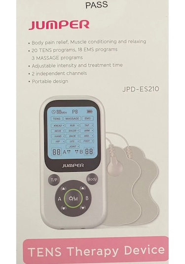 Jumper JPD-210 Ems Özellikli Tens Masaj Cihazı