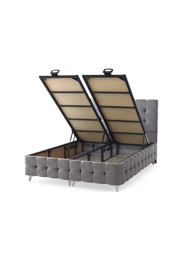 Manila Ultra Ortopedik Antialerjik 23cm 180 200 Yatak-baza-başlık Seti 180 x 200