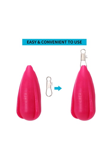 Maiyame Pvc Malzeme 10g-18g Boyutta Olta Egzersiz Yemi, 2 Adet Paket