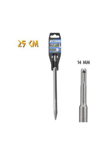 Kupa Tyson Sds Plus Sivri Uçlu Murç - 14x250 Mm.