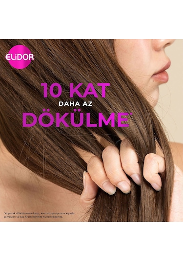 Elidor Saç Dökülmelerine Karşı Bakım Şampuanı 3 x 400 ML