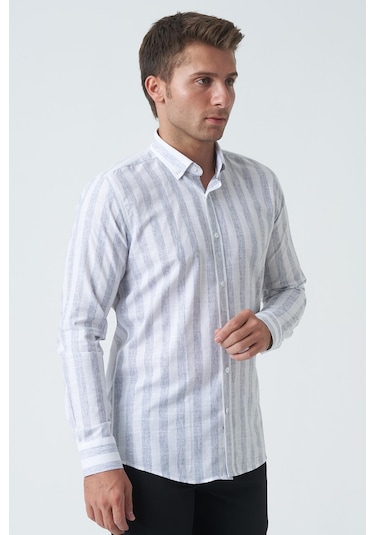 White Stone Armagh Slim Fit G2002 Pamuklu Keten Gömleksiyah-siyah Siyah White Stone Armagh Slim Fit G2002 Pamuklu Keten Gömleksiyah-siyah Siyah