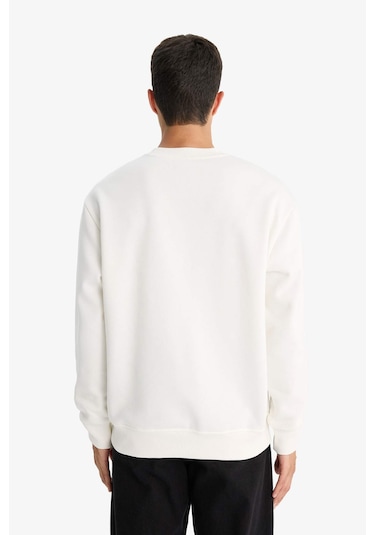Defacto Relax Fit Bisiklet Yaka Kalın İçi Yumuşak Tüylü Basic Düz Sweatshirt T5139az25auwt32 Beyaz Defacto Relax Fit Bisiklet Yaka Kalın İçi Yumuşak Tüylü Basic Düz Sweatshirt T5139az25auwt32 Beyaz