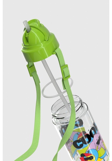 Renga Leya Kral Şakir Desenli 1000 Ml Çocuk Beslenme Kabı Ve 500 Ml Suluk Seti 222051 Yeşil Yeşil