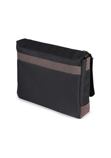 Strong 15.6 Inch Laptop Bölmeli Omuz Askılı Postacı Çantası Kft03 Siyah