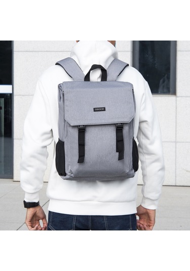 Ranyeek Erkek Ve Kadınlar İçin 15.6" Laptop Çantası - Seyahat Ve Okul İçin Dayanıklı Sırt Çantası Siyah