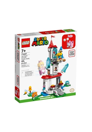 LEGO® Super Mario 71407 Cat Peach Suit and Frozen Tower 494 Parça