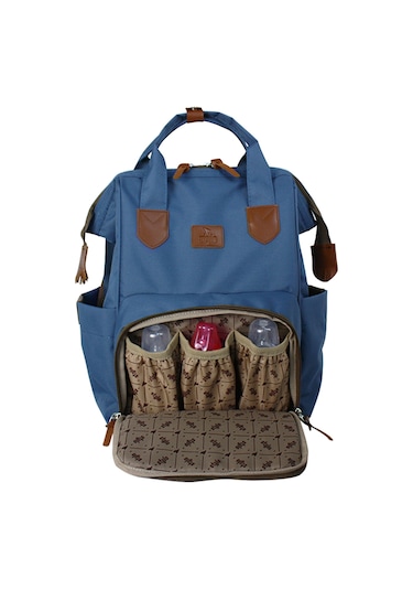 Stylo Margarita Anne Bebek Bakım ve Sırt Çantası Çivit Mavi
