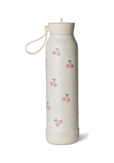 Citron 3 Katmanlı Paslanmaz Çelik Termos Seti 500 Ml - Cherry Beyaz