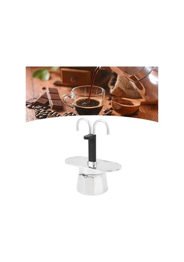Flybuy Fincan Kahve Makinesi, 100ml Mini Kahve Potu, Çift Kafa Sistemi Diğer
