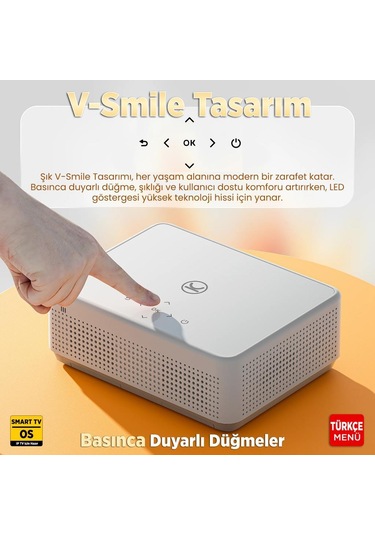 Vankyo Leisure L570b Smarttv 4k Destekli Projeksiyon Cihazı