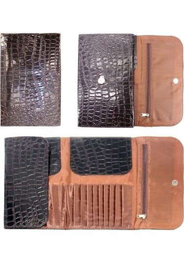 Suntek Kozmetik Kılıfı 16 Yuvalı Profesyonel Seyahat Boyutu