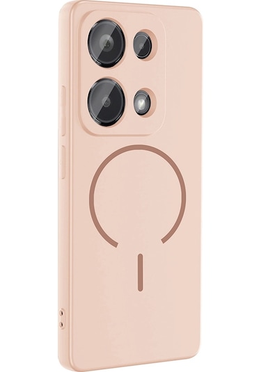 Xiaomi Redmi Note 13 Pro 4g Kılıf M-safe Şarj Özellikli Zore Meta Kapak 1