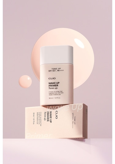 Uzun Süre Kalıcı Ton Eşitleyici Görünüm Sunan Makyaj Bazı Clio Wake Up Primer Tone Up