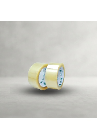 45mm Şeffaf Koli Bandı- 18 Adet - Hotmelt - Extra Güçlü Yapışma 18