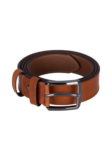 Wolfen Klasik Erkek Deri Kemer Çok Renkli