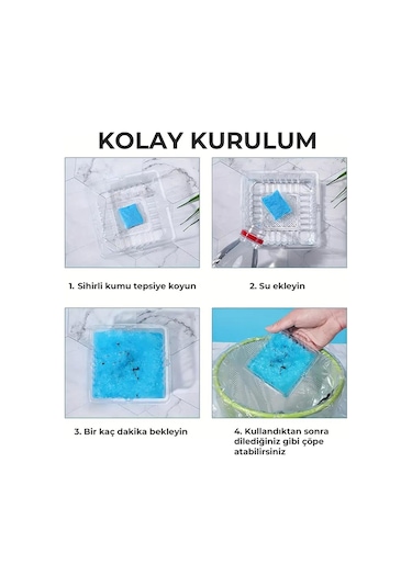 Duman Söndürme Koku Giderici Jel Kum 30lu Paket