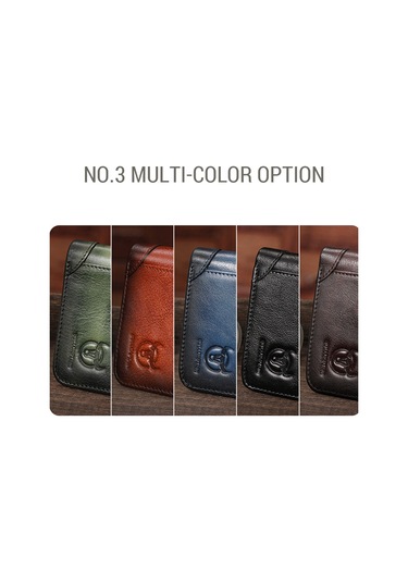 Hangfox Erkek Deri Cüzdan Rfıd Korumalı, İlk Derece Deri, Retro Dikey Tip, Ehliyet Ve Para Taşıma, Sarı Kahverengi Sarı - Kahverengi